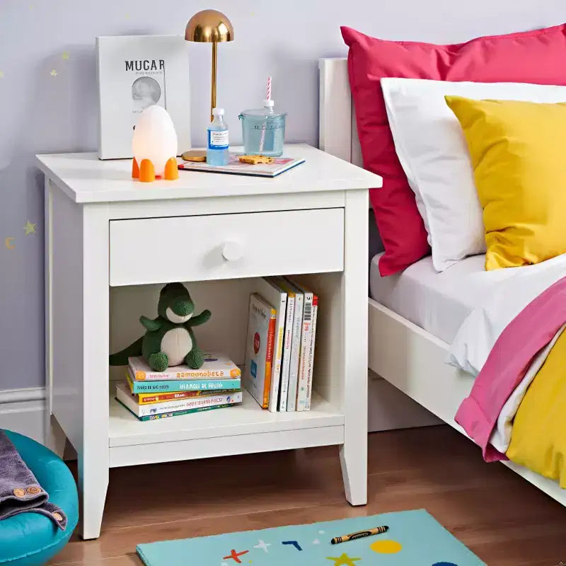 Weston Kids' Nightstand White - Alaterre Furniture