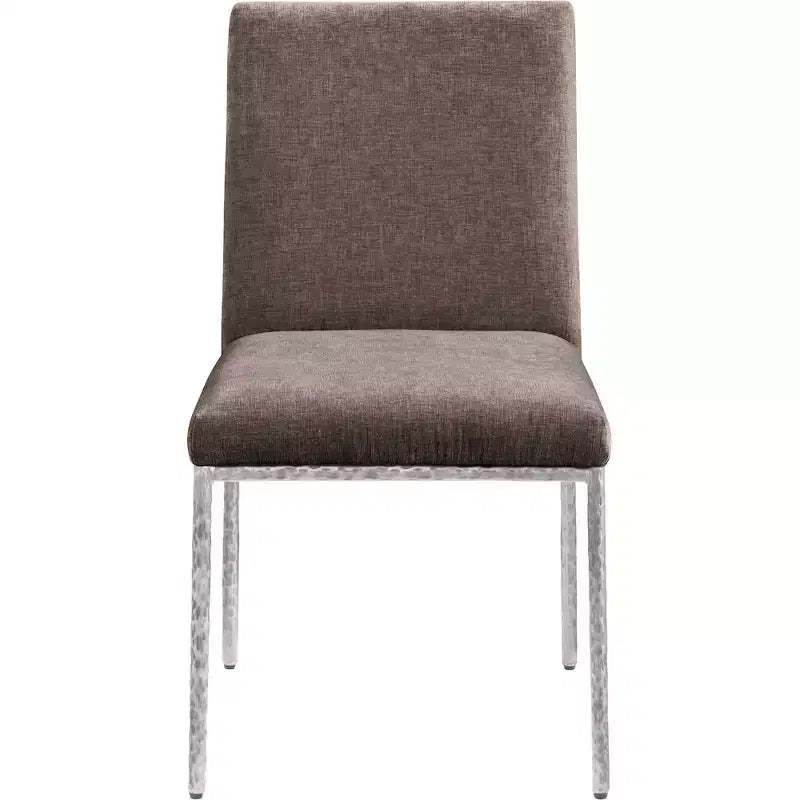 Meridian Furniture,Reeves Chenille Fabric Dining Chair, Set of 2