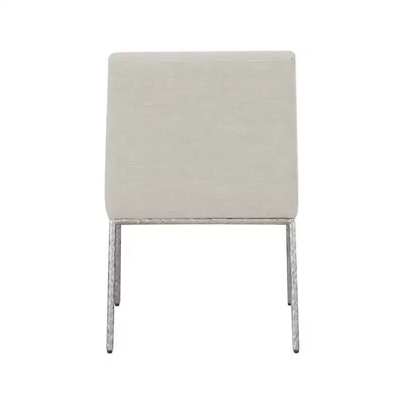 Meridian Furniture,Reeves Chenille Fabric Dining Chair, Set of 2