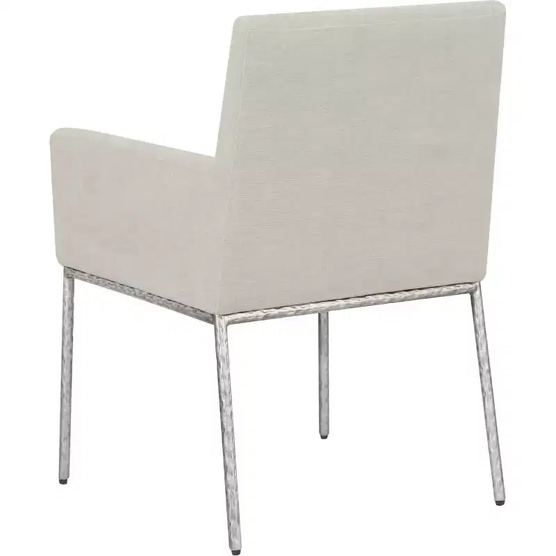 Meridian Furniture,Reeves Chenille Fabric Dining Chair, Set of 2