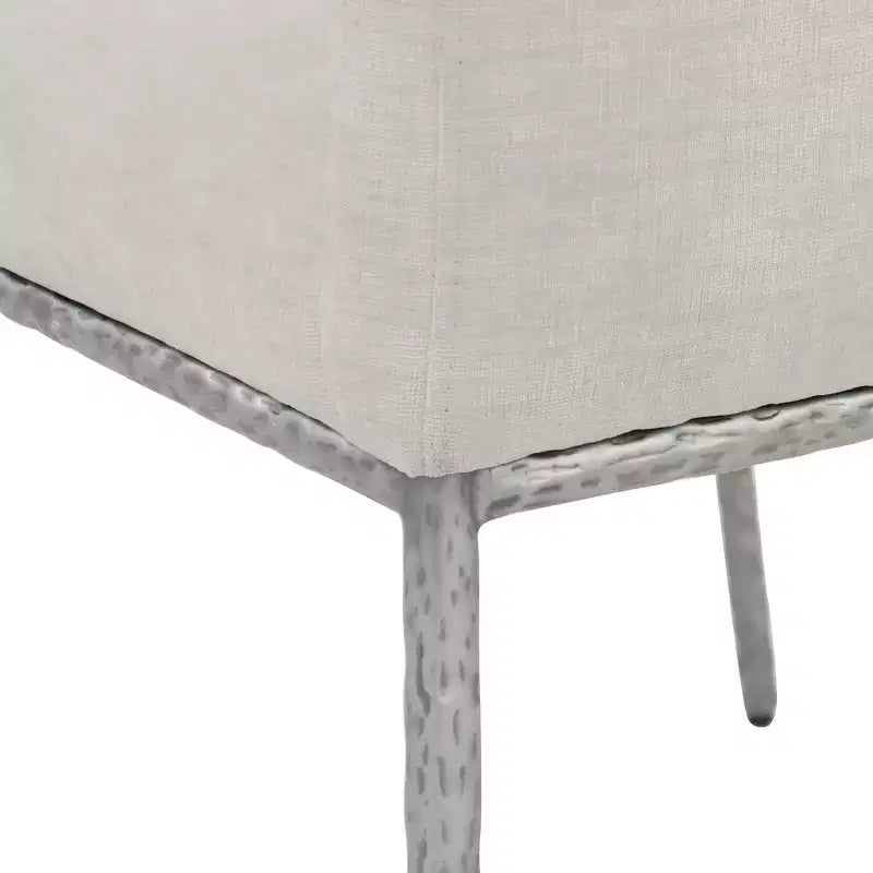 Meridian Furniture,Reeves Chenille Fabric Dining Chair, Set of 2