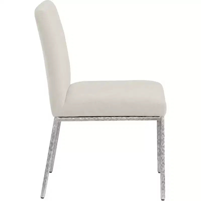 Meridian Furniture,Reeves Chenille Fabric Dining Chair, Set of 2