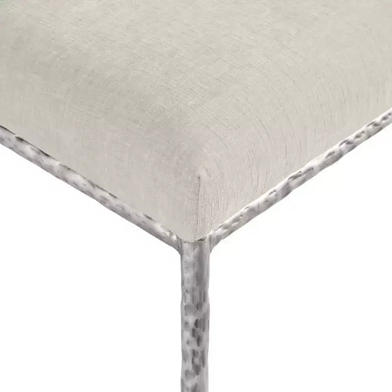 Meridian Furniture,Reeves Chenille Fabric Dining Chair, Set of 2