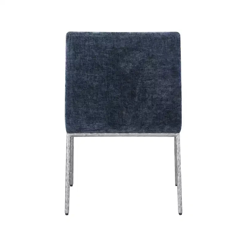 Meridian Furniture,Reeves Chenille Fabric Dining Chair, Set of 2
