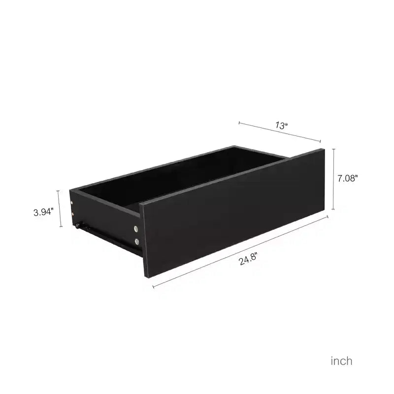 GDFStudio Barnard Modern 51.2 Rectangle Sideboard with 6 Drawers and Adjustable Lighting