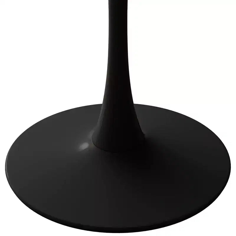 TROPOW 31.50 Modern Octagonal Coffee Table, Mid-Century Style Tulip Dining Table, Marble Coffee Tables for Reception Room , Easy to Clean