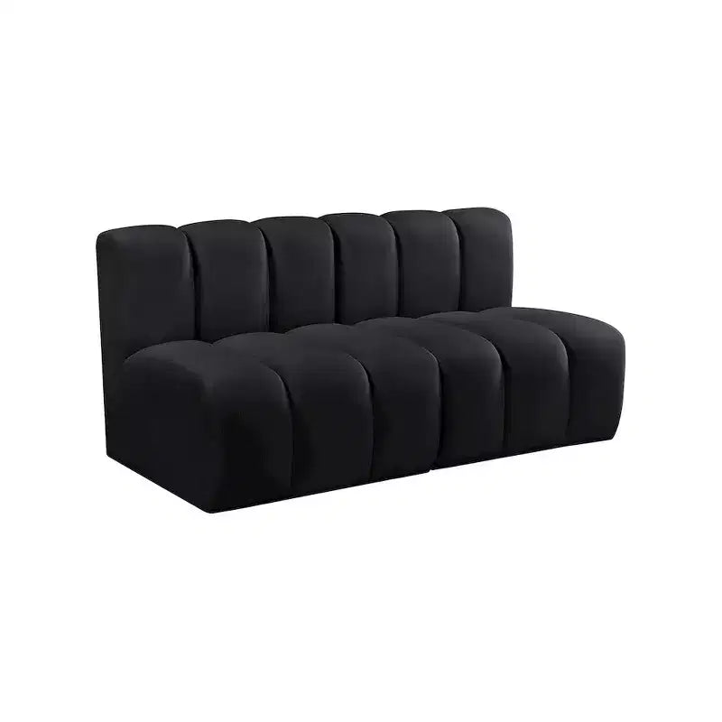 Meridian Furniture,Arc Velvet Modular Sofa