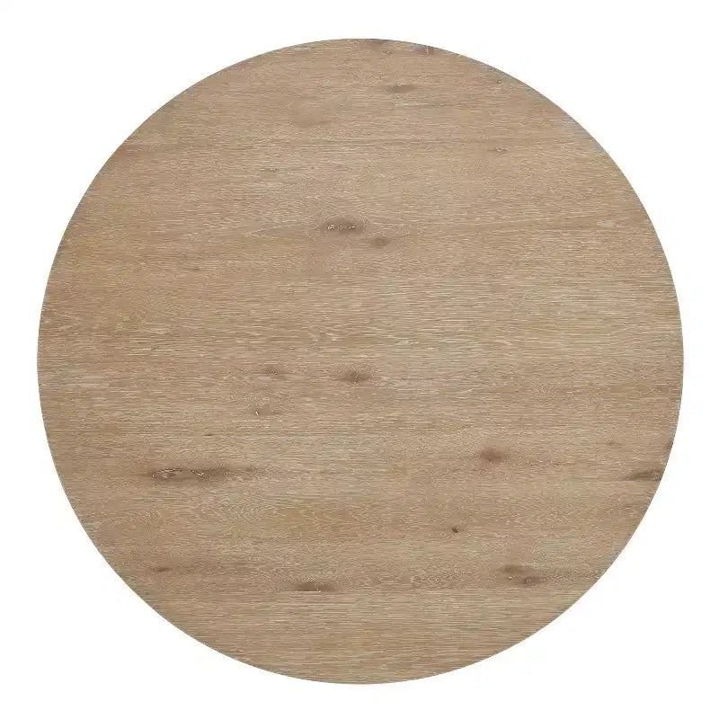 Joanna Round Dining Table Rustic Brown - Crosley