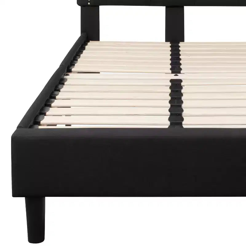 Flash Furniture Brighton Arched Tufted Upholstered Platform Bed